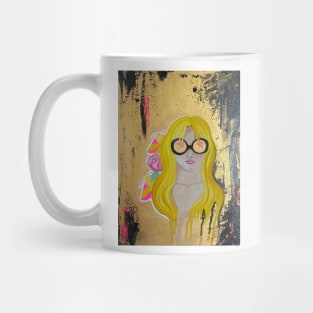 Pink & Gold Mug